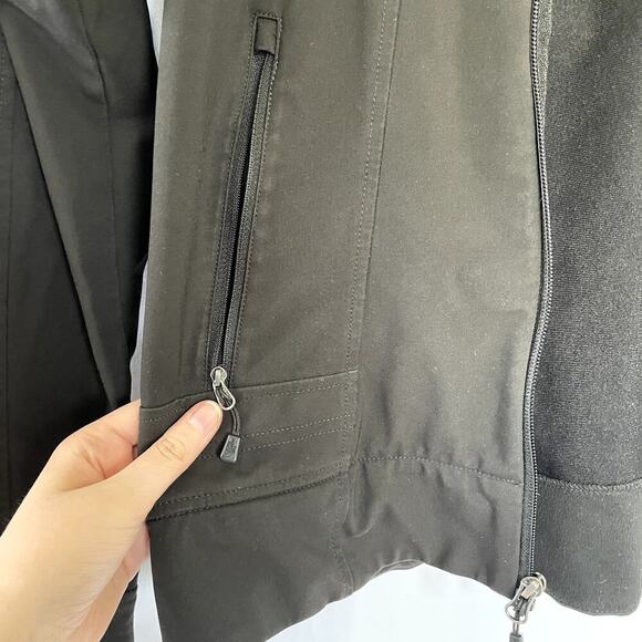 The North Face black full zip jacket women's size medium warm fall jacket - Picture 6 of 10